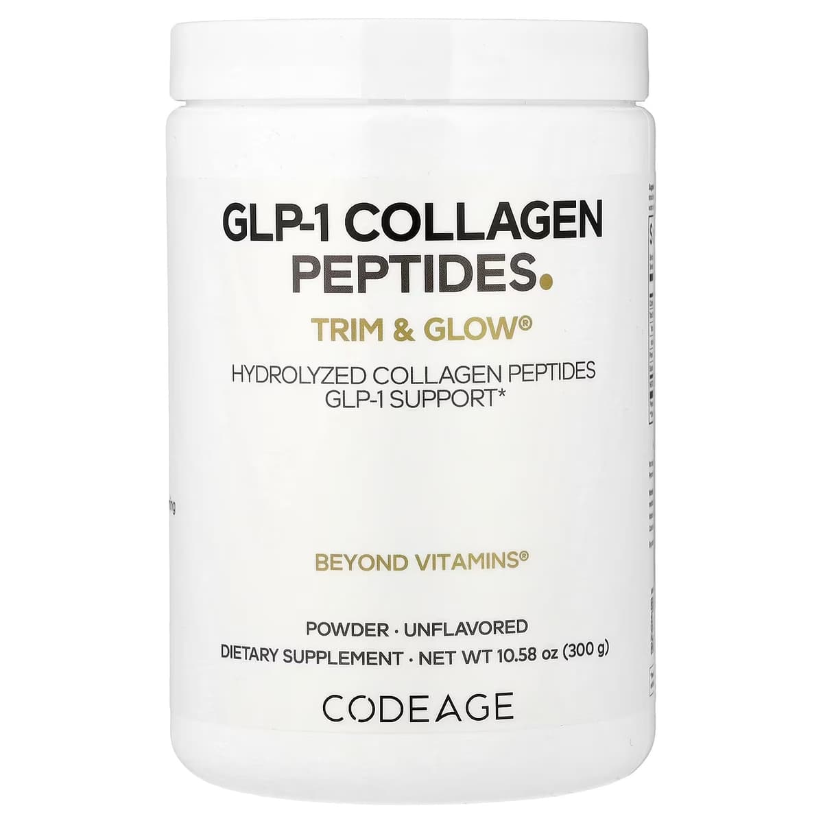 Codeage Glp-1 Collagen Peptides - 300g