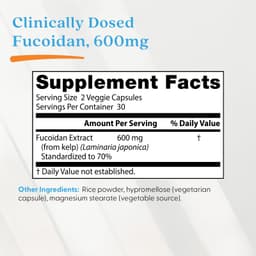 Doctor's Best - Fucoidan - 60 Vcaps