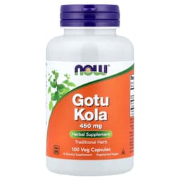 NOW Foods - Gotu Kola - 100 Veg Capsules