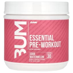 Raw Nutrition - Cbum Essential Pre-Workout, Sur-Svamp, Syrlig Vandmelon - 405g