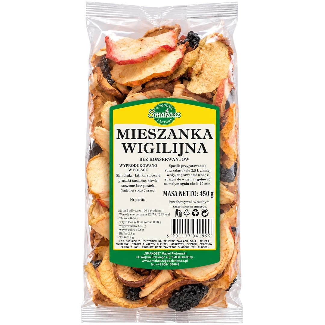 Smakosz - Mieszanka wigilijna 450g – Smakosz förpackning
