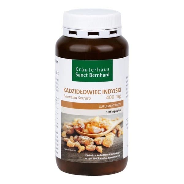 Kräuterhaus Sanct Bernhard - Boswellia Serrata - 180 Tabs