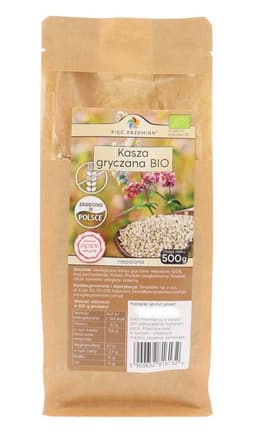 Pięć Przemian - Buckwheat Groats Unroasted Organic Gluten-Free