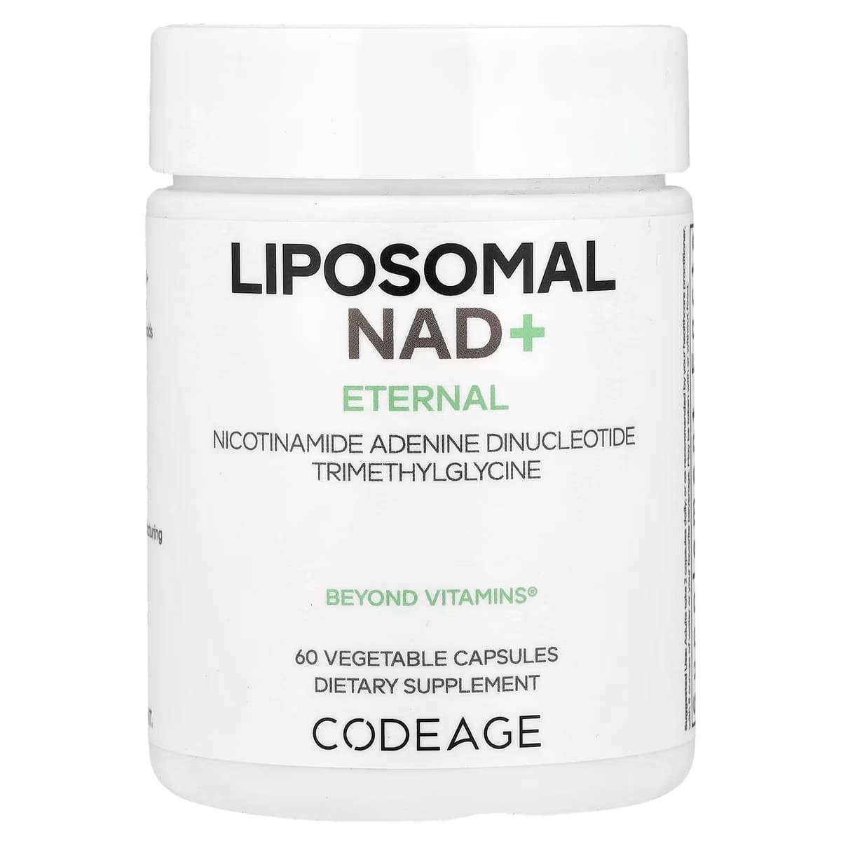 Codeage Liposomal Nad+ - 60 Vcaps - 60 Vegetable Caps