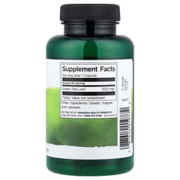 Swanson - Green Tea - 100 Caps