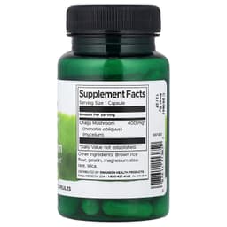 Swanson - Full Spectrum Chaga Mushroom - 60 Capsules
