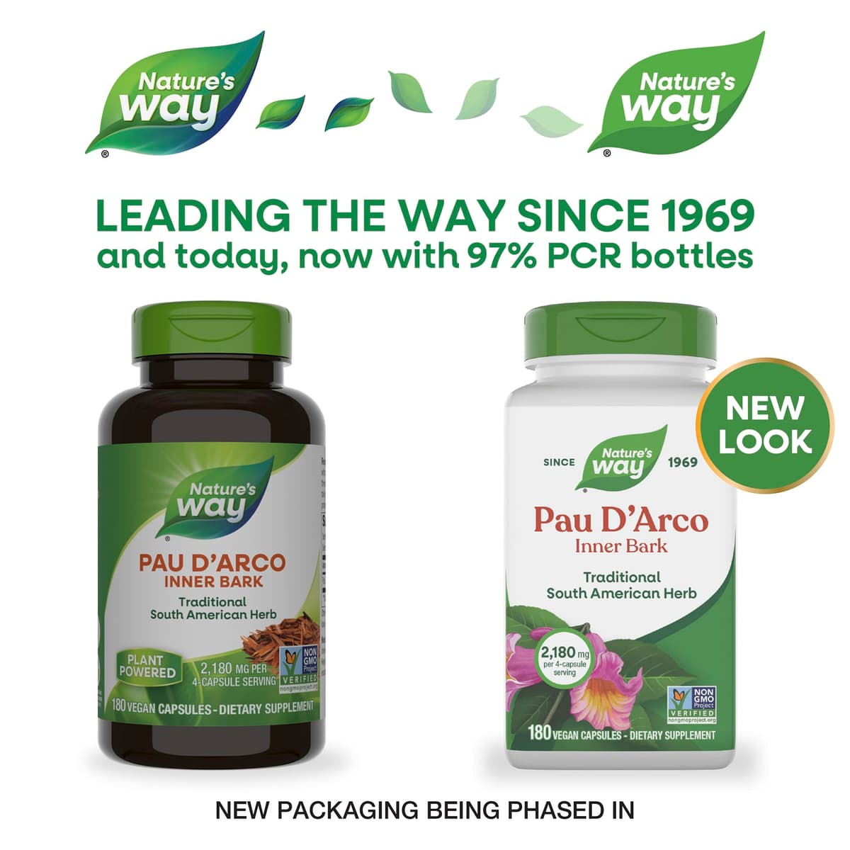 Nature'S Way - Pau D'Arco Inner Bark - 180 Caps