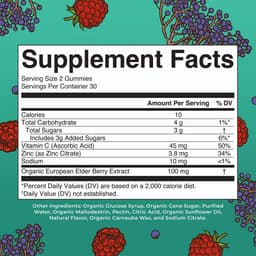 Maryruth'S Organic Kids Immunity Gummies - Mixed Berry - 60 Gummies