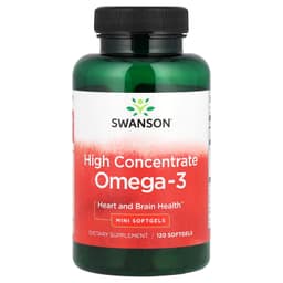 Swanson - High Concentrate Omega-3 - 120 Sgels