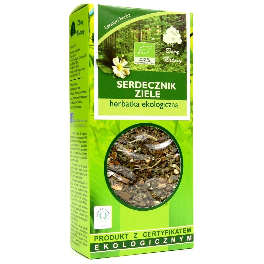 Dary Natury - Motherwort Herb – Dary Natury förpackning