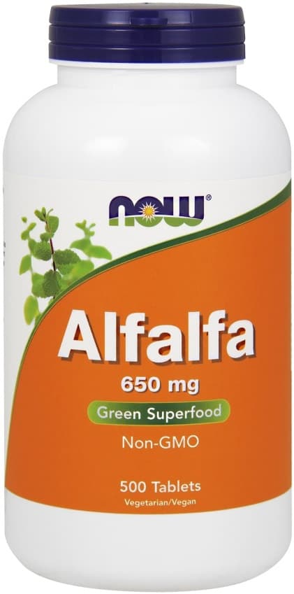 NOW Foods - Alfalfa Super Green - 500 Tablets