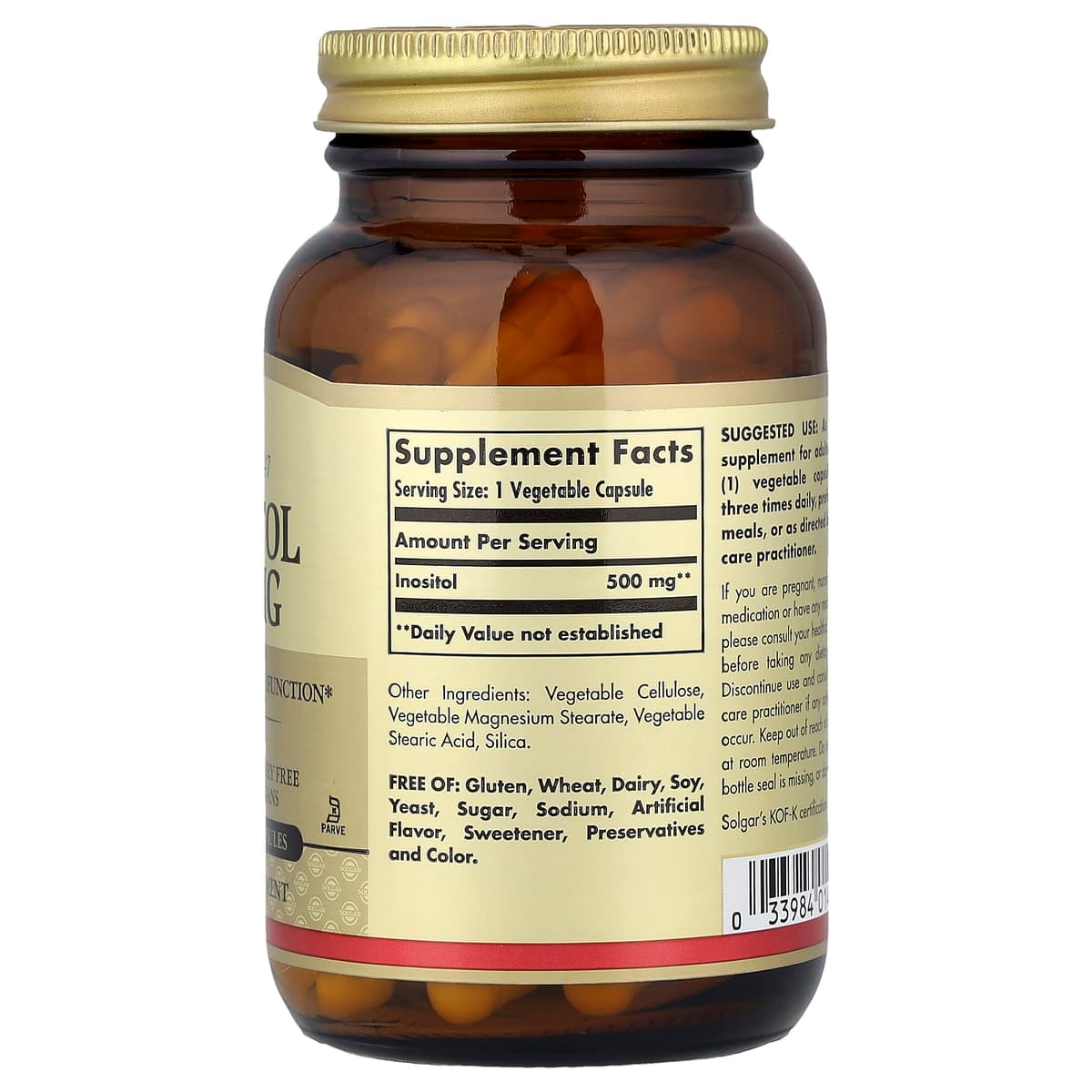 Solgar - Inositol 500mg