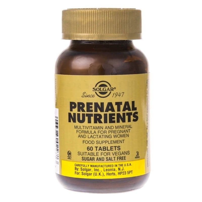 Solgar - Prenatal Nutrients – Solgar förpackning