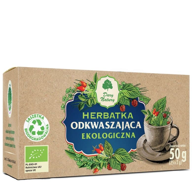 Dary Natury - Alkalizing Tea – Dary Natury förpackning