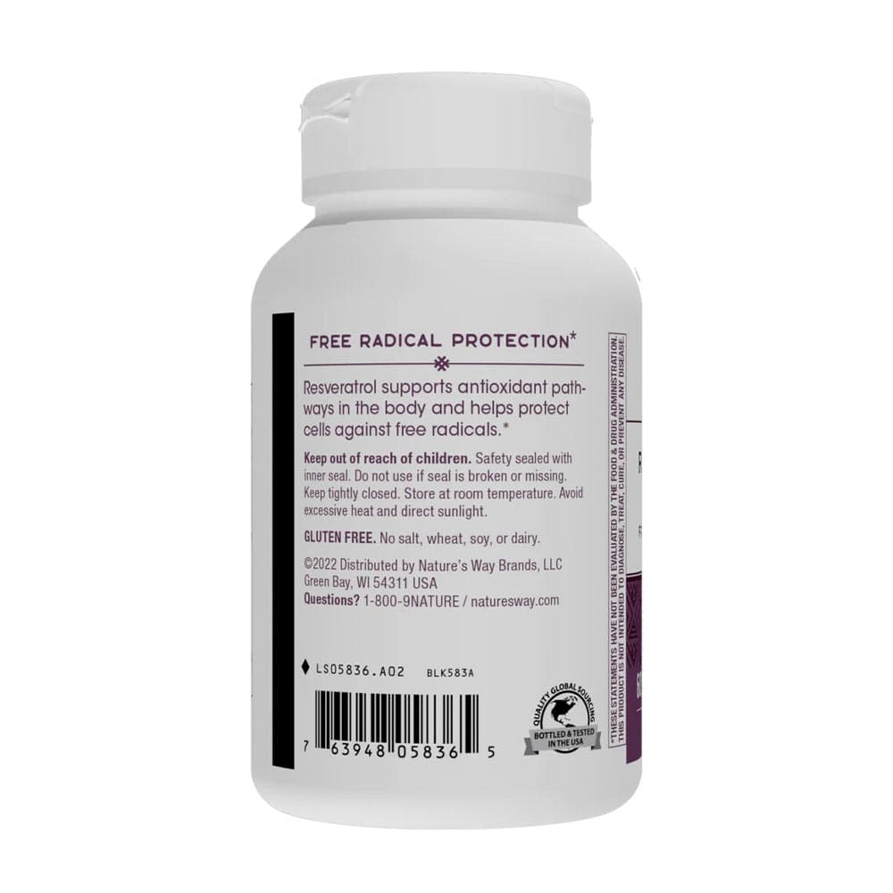 Nature's Way - Resveratrol Forte - 60 Sgels