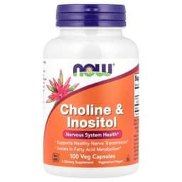 Now Foods - Choline And Inositol - 100 Vcaps