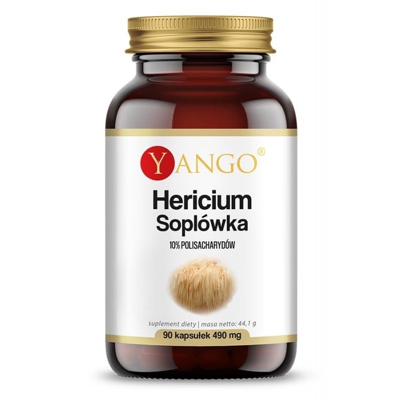 Yango Hericium (90 Caps) – Yango förpackning
