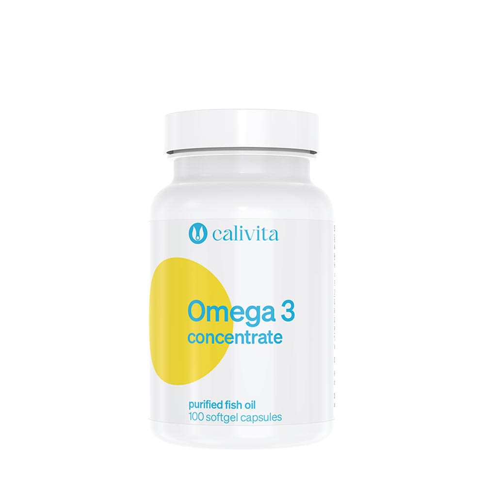 CaliVita Omega 3 concentrate - 100 Softgels – CaliVita förpackning