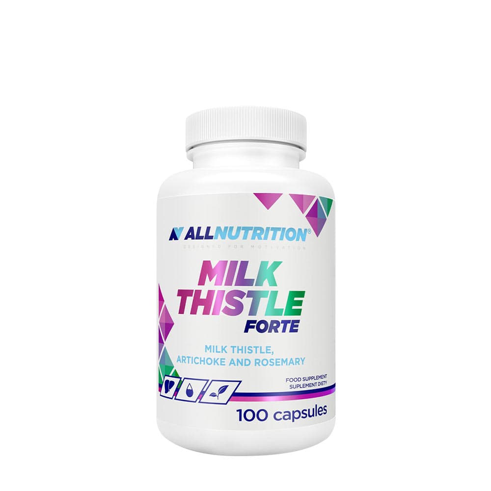 Allnutrition - Milk Thistle Forte - 100 Caps – Allnutrition förpackning