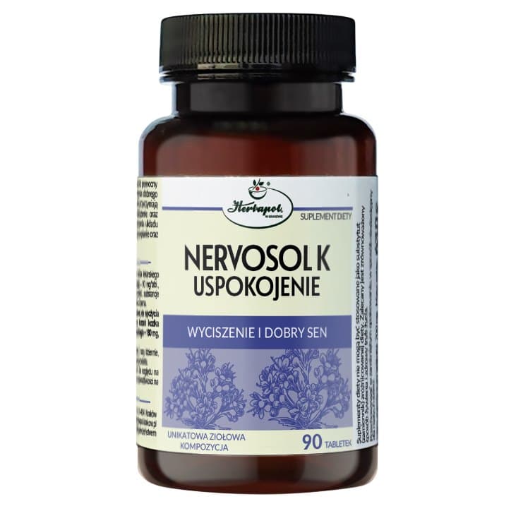 Herbapol Kraków - Nervosol K - 90 Tabs