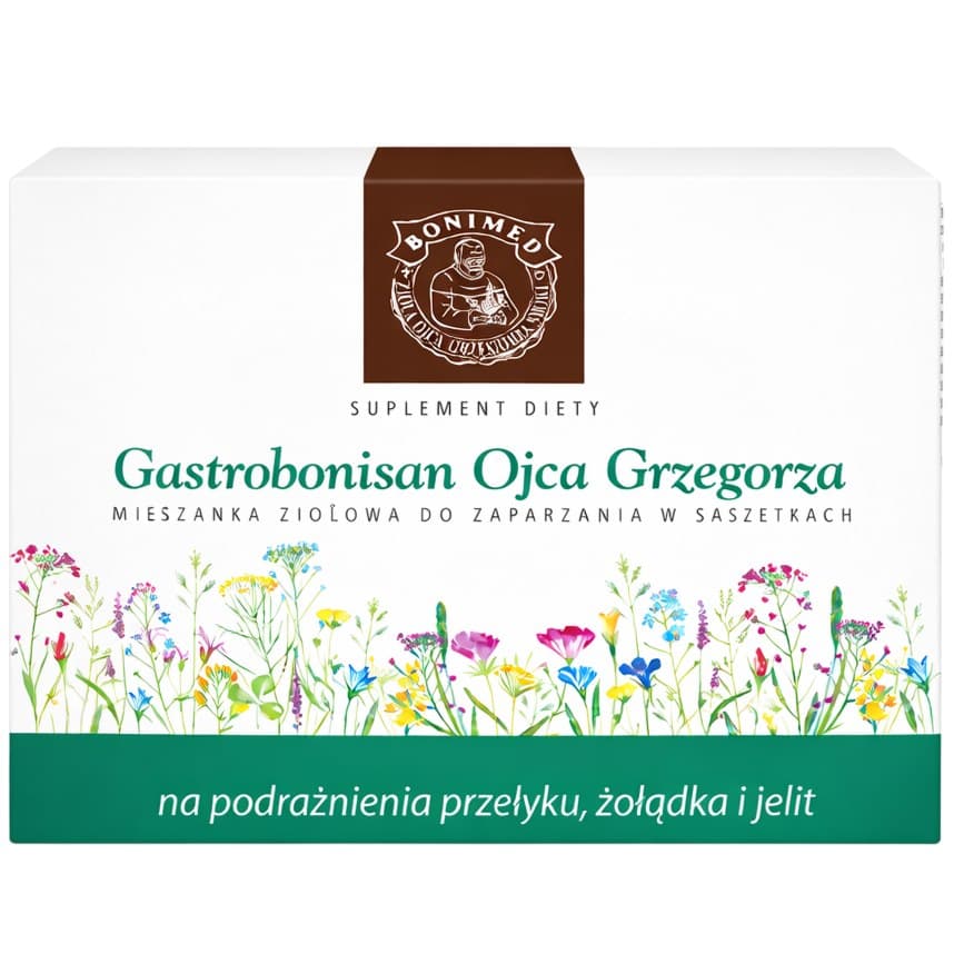 Bonimed - Gastrobonisan Ojca Grzegorza - Digestive Support - 100g – Bonimed förpackning