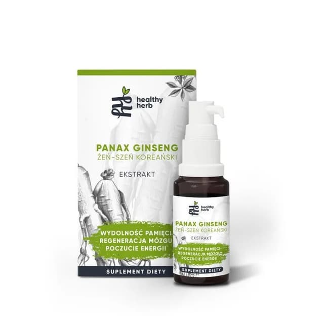 Healthy Herb - Panax Ginseng Extract - 30ml – Healthy Herb