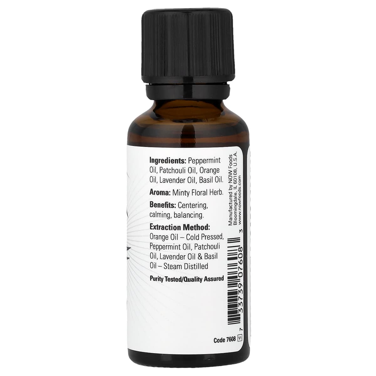 NOW Foods - Välttämätön öljyseos Rauha & Harmonia - 30ml