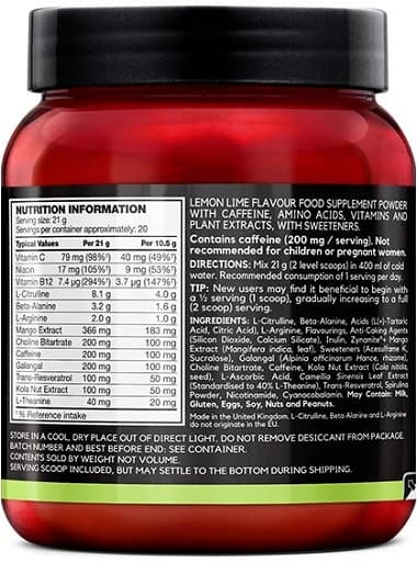 BSN - NO-Xplode VASO - Trooppinen, 420 g
