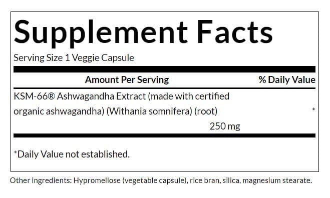 Swanson - Ultimate Ashwagandha - 60 Vcaps