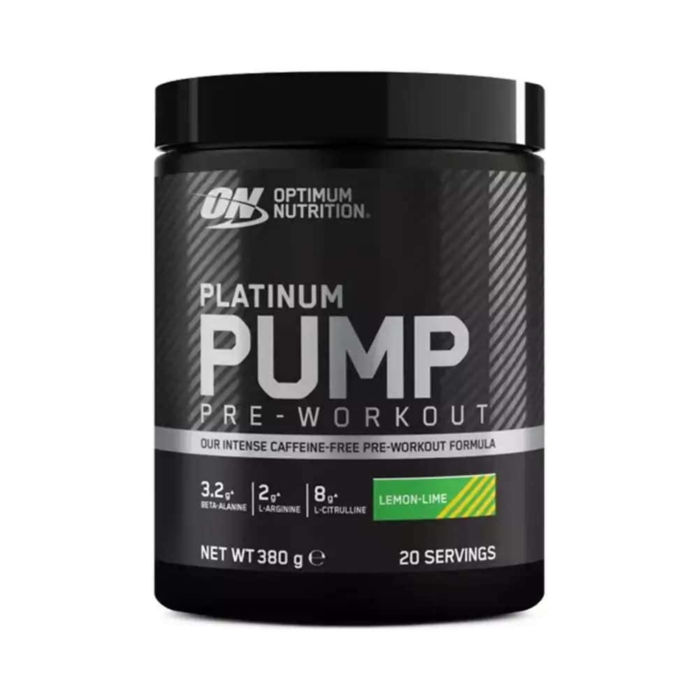 Optimum Nutrition Platinum Pump Pre-Workout – Optimum Nutrition emballage