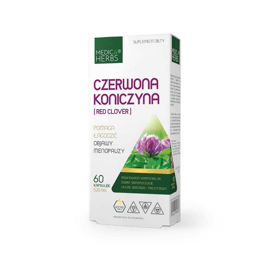Medica Herbs - Red Clover - 60 Caps – Medica Herbs förpackning