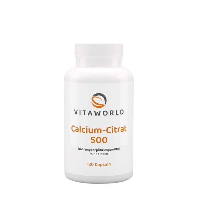 Vitaworld Calcium Citrate 500 - 120 Caps – Vitaworld