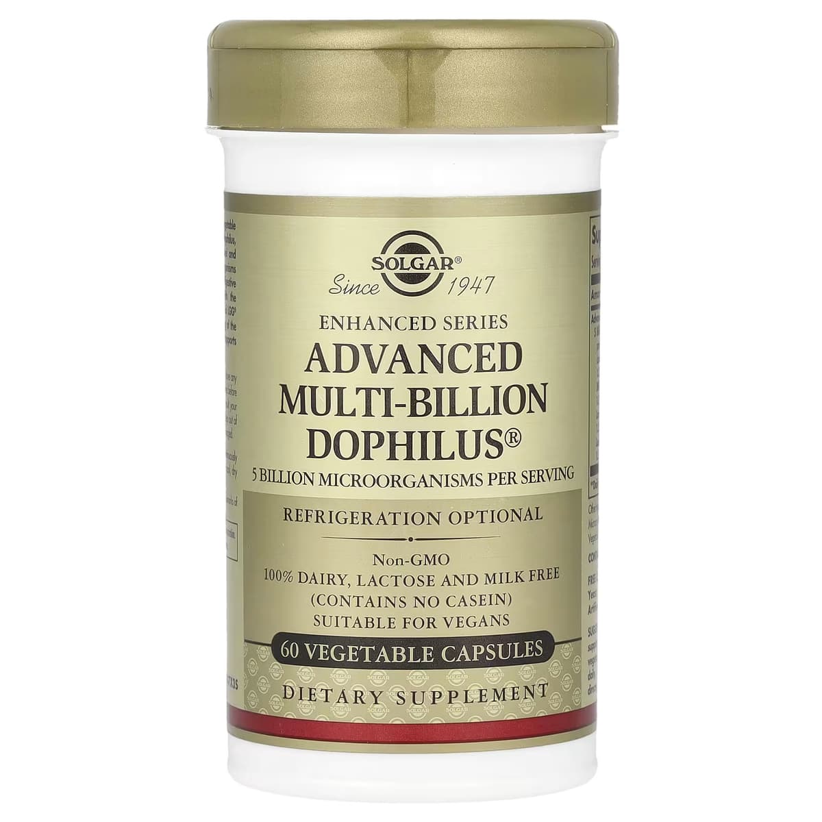 Solgar - Advanced Multi-Billion Dophilus - 60 Caps