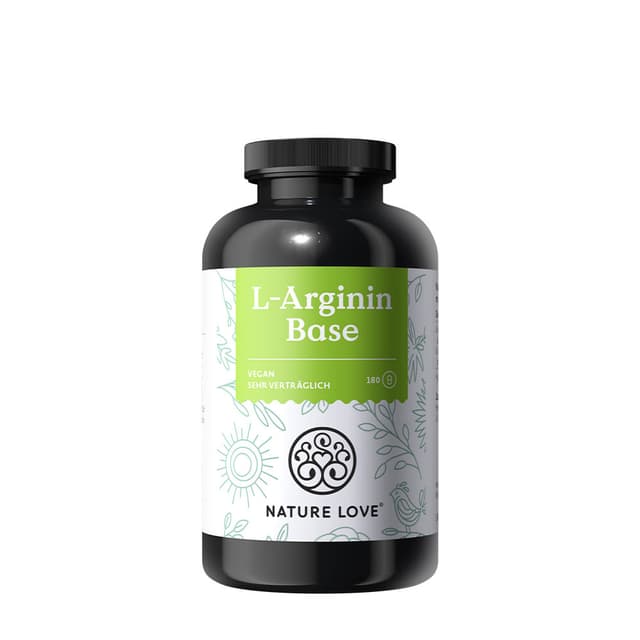 Nature Love - L-argininbas - 180 kapslar – Nature Love