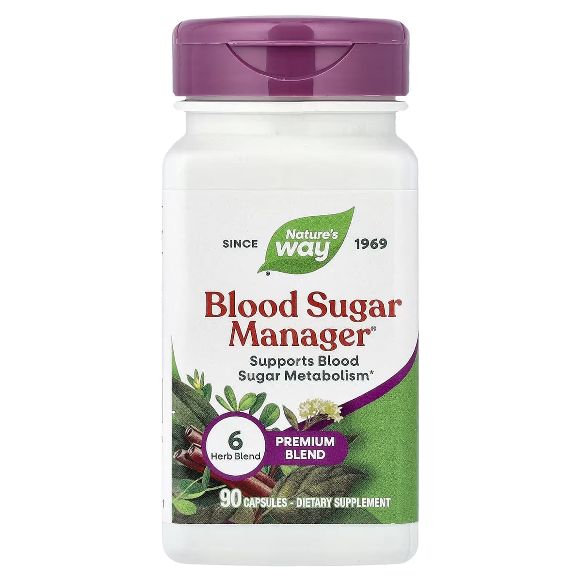Nature'S Way - Blood Sugar Support - 90 Caps
