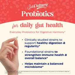 Enzymedica Subculture™ Probiotic For Daily Gut Health - 30 Caps