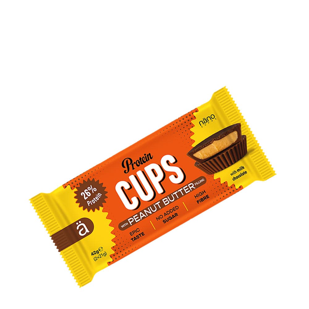 Nanosupps - Protein Cups - 42g – Nanosupps förpackning