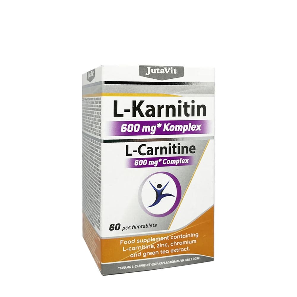 Jutavit - L-Carnitine Complex - 60 Pcs Filmtablets – Jutavit förpackning