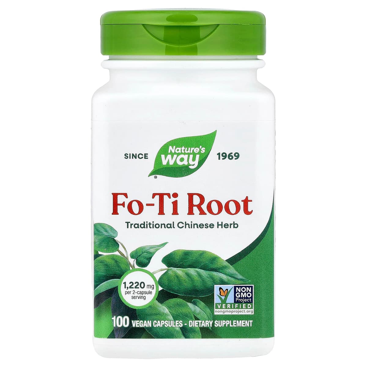 Nature'S Way - Fo-Ti Root - 100 Vcaps