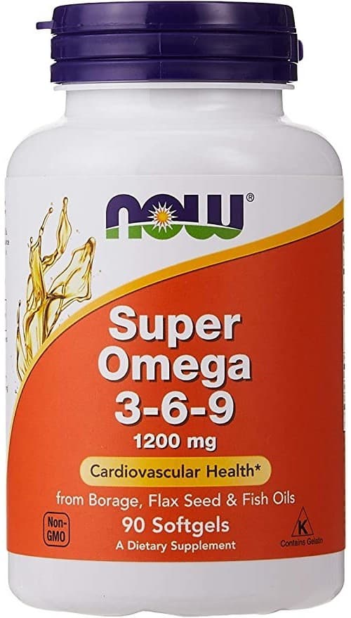 NOW Foods - Super Omega 3-6-9 – NOW Foods förpackning
