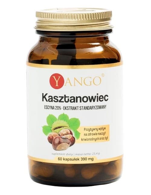 Yango - Chestnut Extract (20% Escin - 60 Caps)