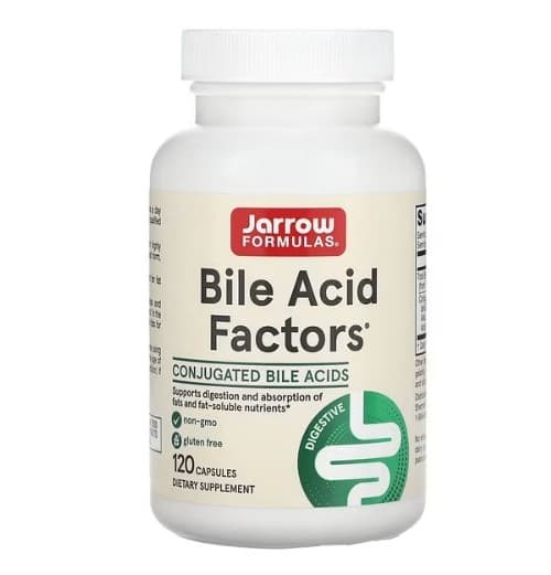 Jarrow Formulas - Bile Acid Factors - 120 Caps