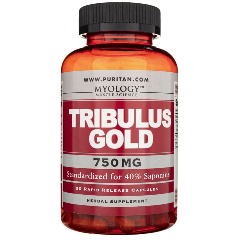 Puritan's Pride - Tribulus Gold - 90 Caps – Puritan's Pride förpackning