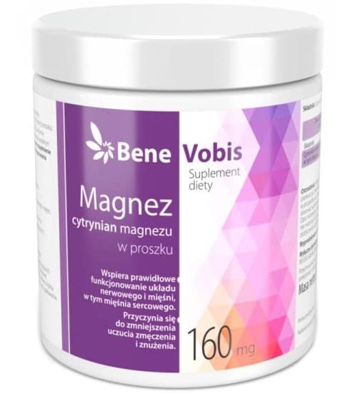 Bene Vobis - Magnesiumsitraatti - 500 g – Bene Vobis