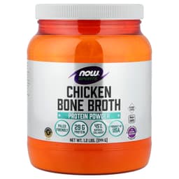 NOW Foods - Chicken Bone Broth Protein Powder - 1.2 lbs