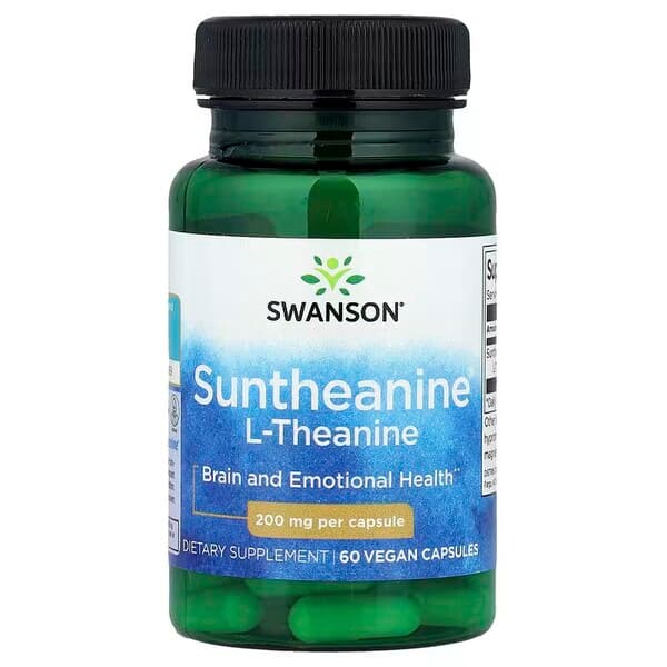 Swanson Suntheanine L-Theanine – Swanson förpackning