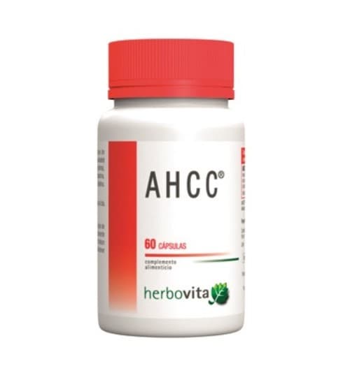 Herbovita - AHCC - 60 Caps – Herbovita förpackning