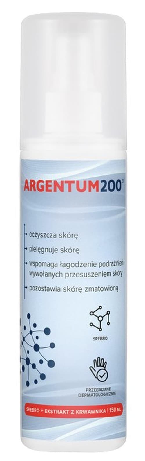 Aura Herbals - Argentum200® - Hand And Face Gel - 150ml – Aura Herbals förpackning