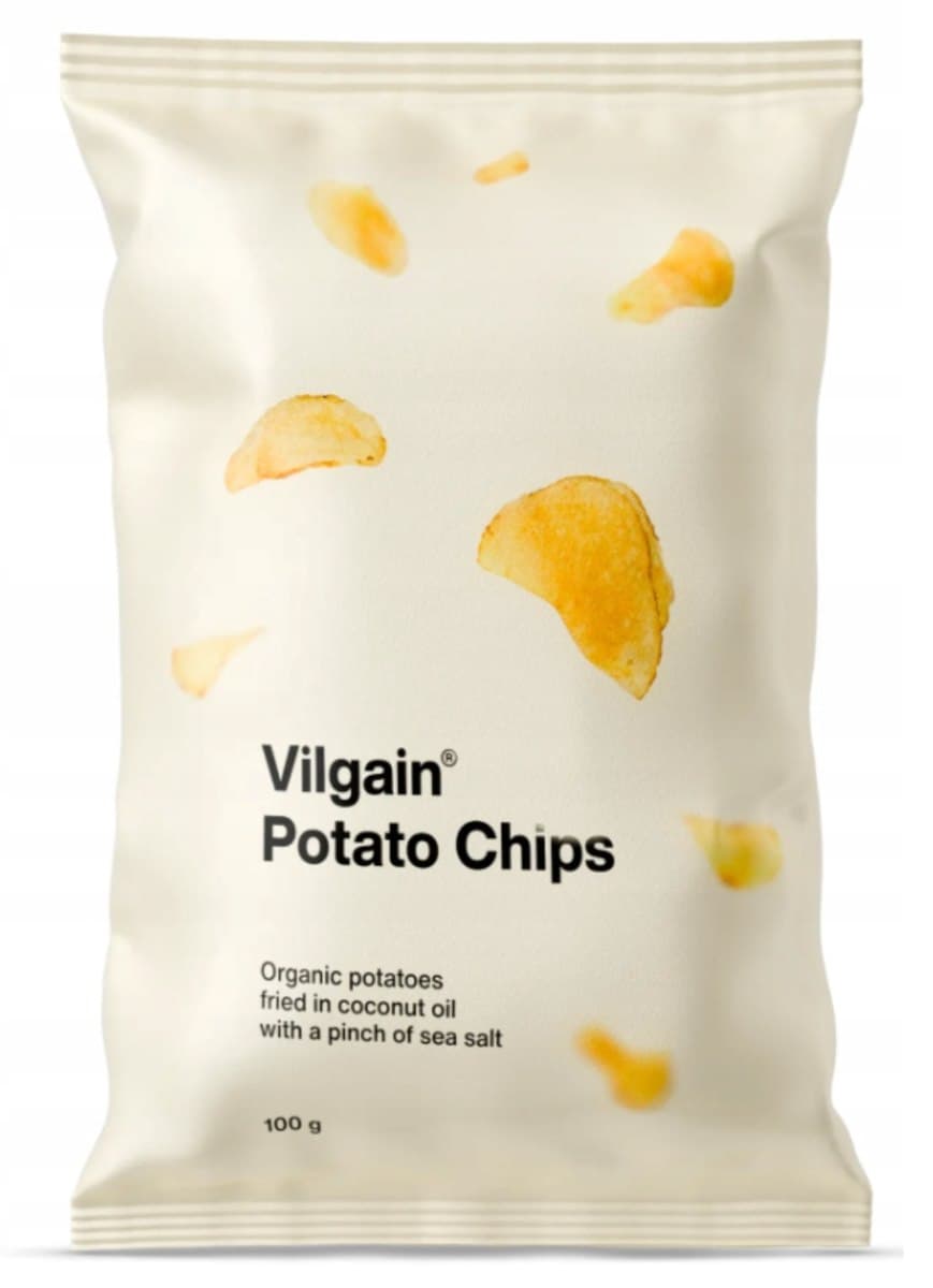 Vilgain - Potato Chips - 100g – Vilgain förpackning