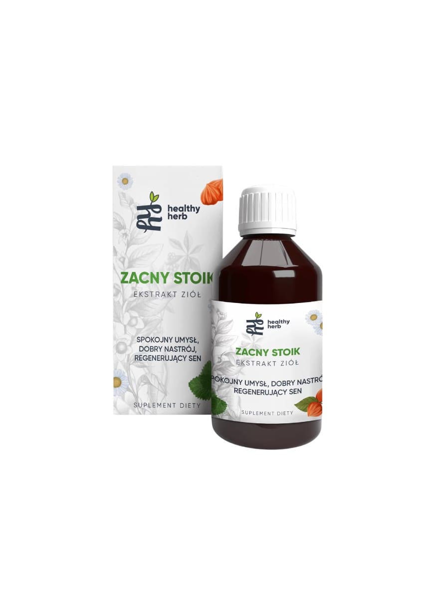 Healthy Herb - Zacny stoik 250ml – Healthy Herb förpackning
